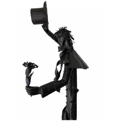 Two welded iron sculptures by artist "Jean Alexandre Delattre"