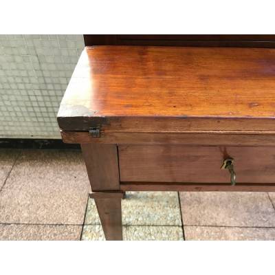 Petit meuble bonheur du jour en acajou d' epoch 19 ème Directoire