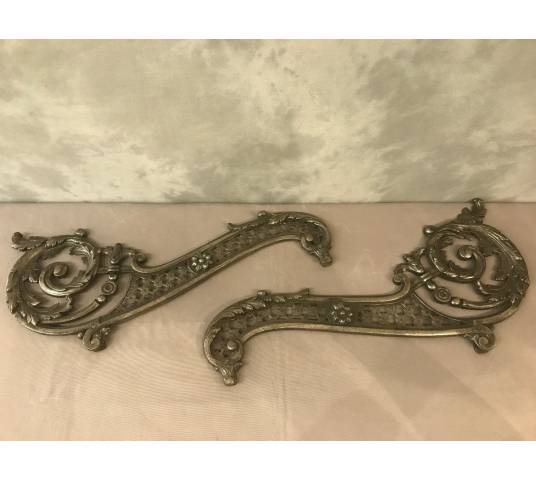 Period of decor in cast iron 19 th