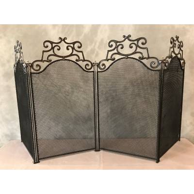 Pare fireplace old rustic iron fireplace 19 th