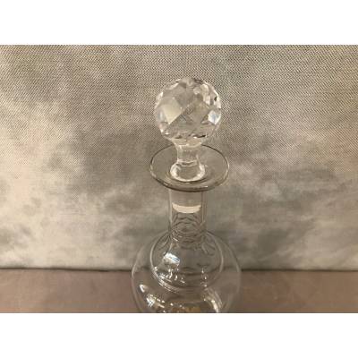 Period Crystal Wine Carafe 19 th