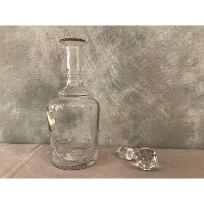 Period Crystal Wine Carafe 19 th