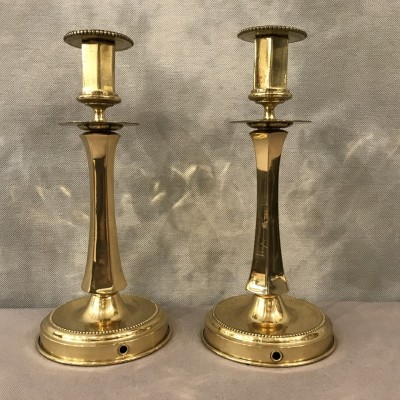 Pair of vintage brass seeders 19 th century