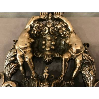 Beau heurtoir en Bronze d' epoch 18 ème